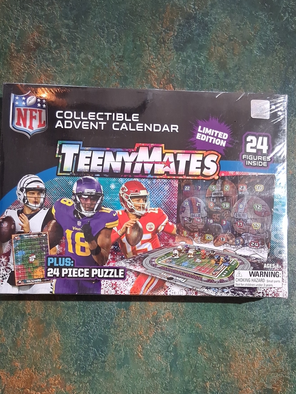 NFL TeenyMates Collectible Advent Calendar - Multicolor